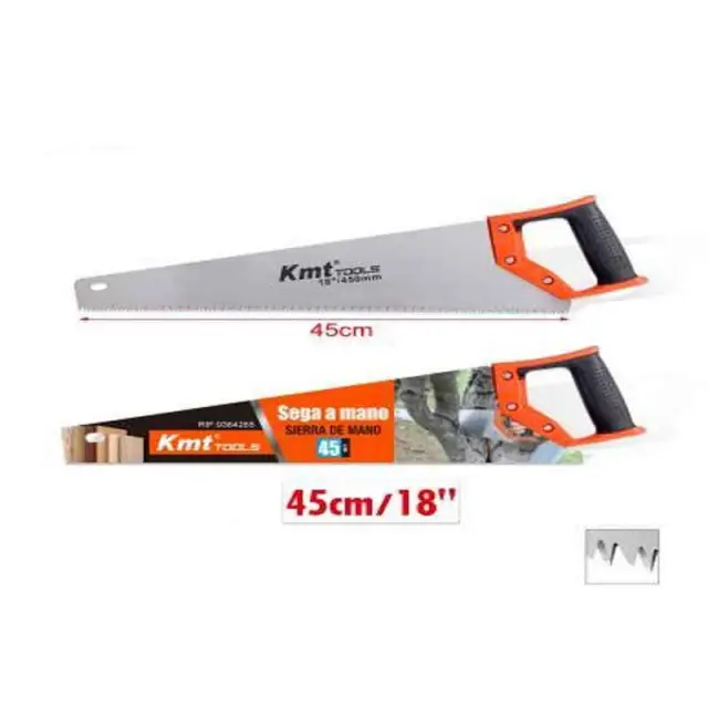 KMT Πριόνι Ξύλου 45cm - KMT Handsaw Tools 9364265