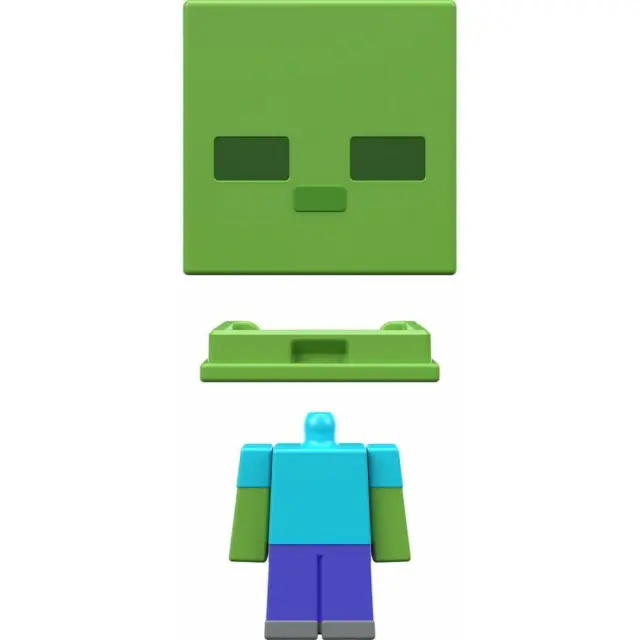 MINECRAFT MOB HEAD MINI ΦΙΓΟΥΡΕΣ ZOMBIE (HDV78) 2