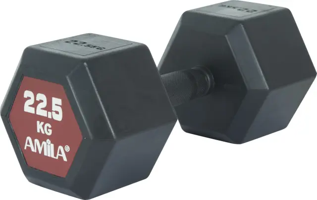 AMILA Aλτήρας Εξάγωνος Original Rubber H - 22,5Kg (90596)