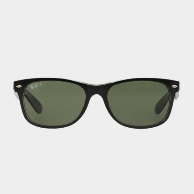 Γυαλιά Ηλίου Ray-Ban New Wayfarer 0RB2132 605258 Μαύρο Εξωτερικά, Διαφανές Εσωτερικά - 55