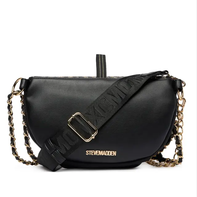 Γυναικεία Τσάντα Χιαστί Steve Madden Bmaximas 13001420-BLK Μαύρη Μαύρο - One Size 3