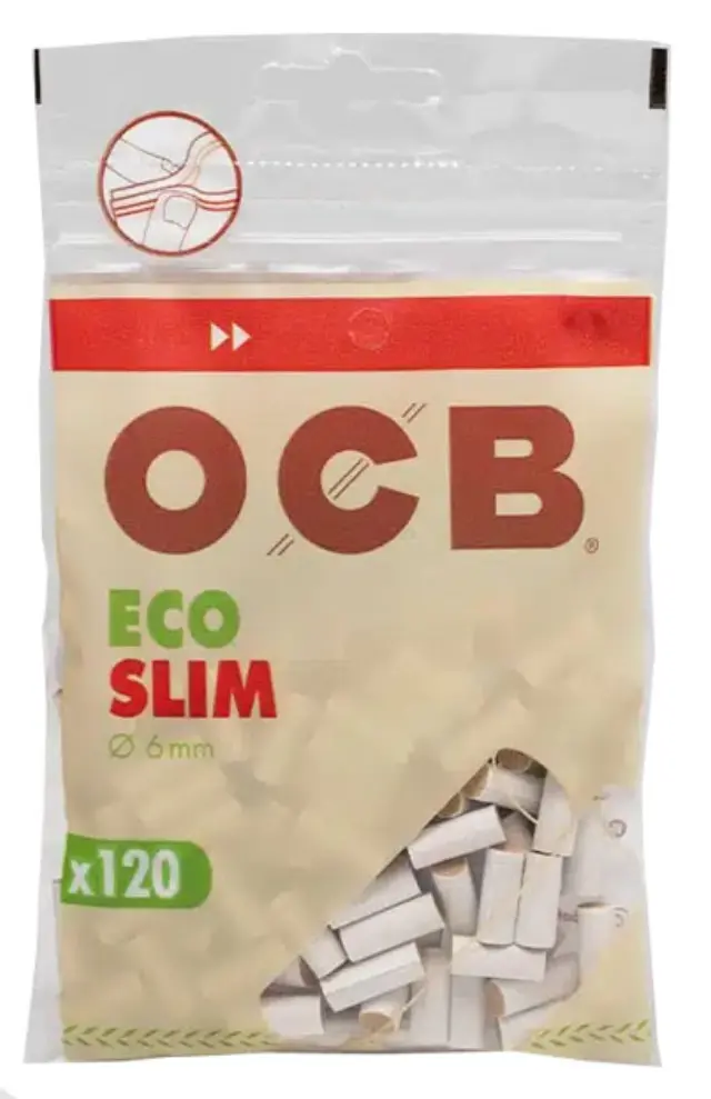 OCB Φιλτράκια Organic Hemp 120 - Slim