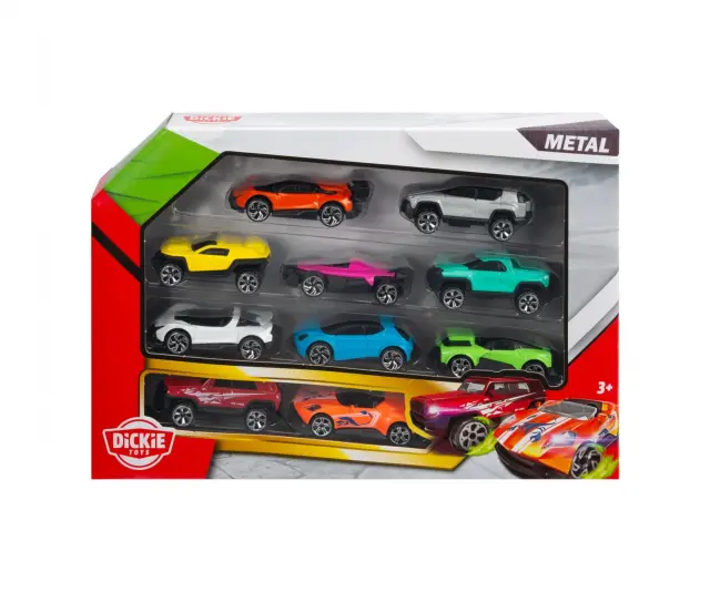 Dickie Toys - Die-cast Vehicles 10 Pack (203332000) - Toys