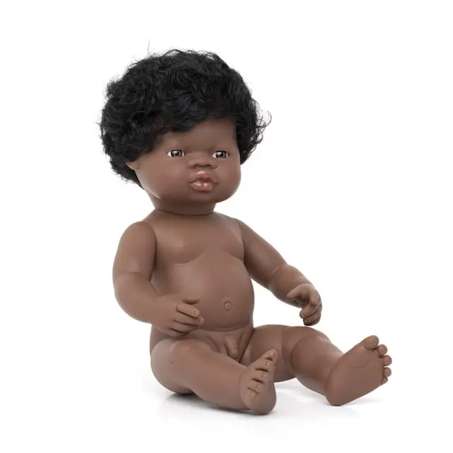 MINILAND DOLLS MINILAND ΚΟΥΚΛΑ ΑΦΡΙΚΑΝΟΣ 38 CM