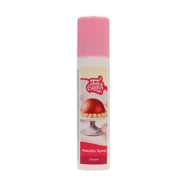 Funcakes Μεταλλικό Σπρέι - Χαλκός - 100ml