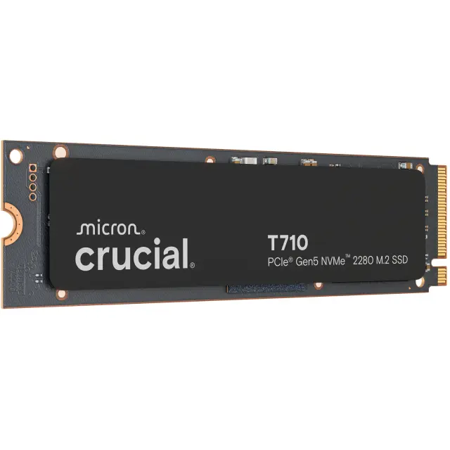 Crucial T710 4 TB (PCIe 5.0 x4, NVMe 2.0, M.2 2280)