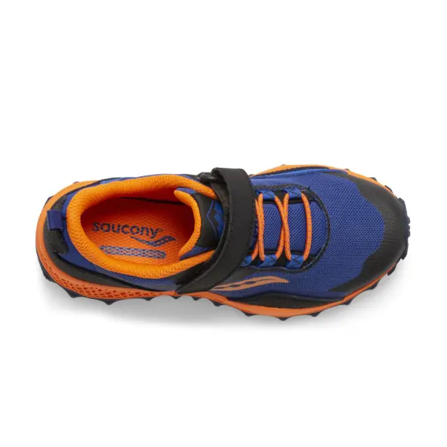Saucony Boy's Peregrine 12 Shield A/C Μπλε - Πορτοκαλί SK266100 (Saucony) 2