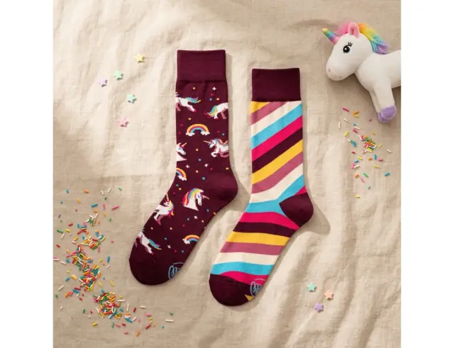 Κάλτσες The Unicorn Many Mornings με μέγεθος 43-46 - ΕνηλίκωνThe Unicorn Regular 43-46