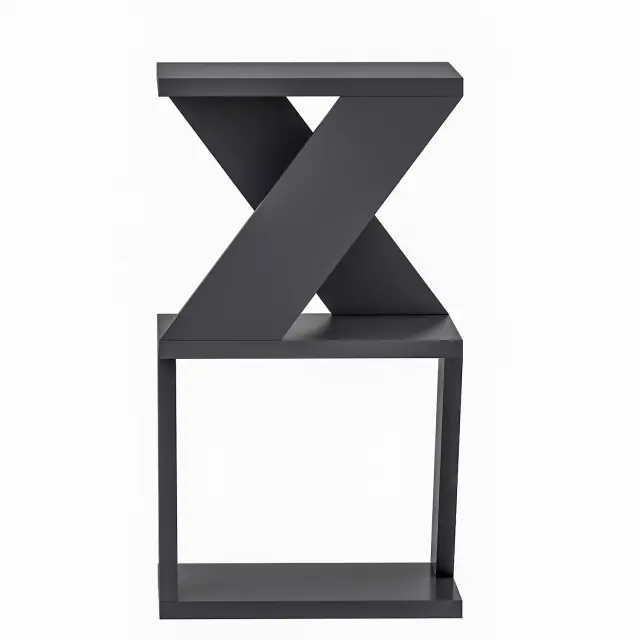 Βοηθητικό Τραπέζι Ανθρακί MESENE 3