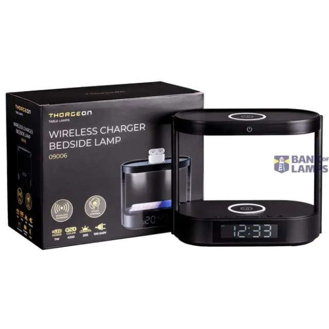 Table Lamp LED 7W Bedside Wireless Charger