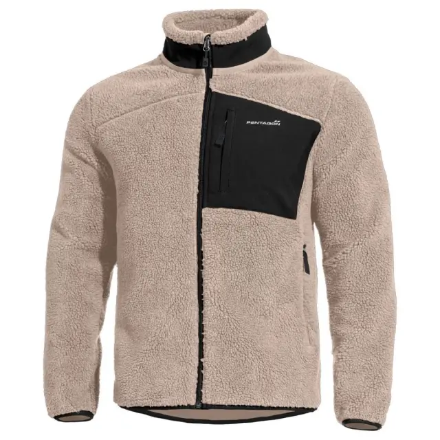 Pentagon Summit Sherpa Fleece-Ζακέτα Fleece για Τακτική & Υπηρεσιακή Χρήση - 04DT-DESERT TAN
