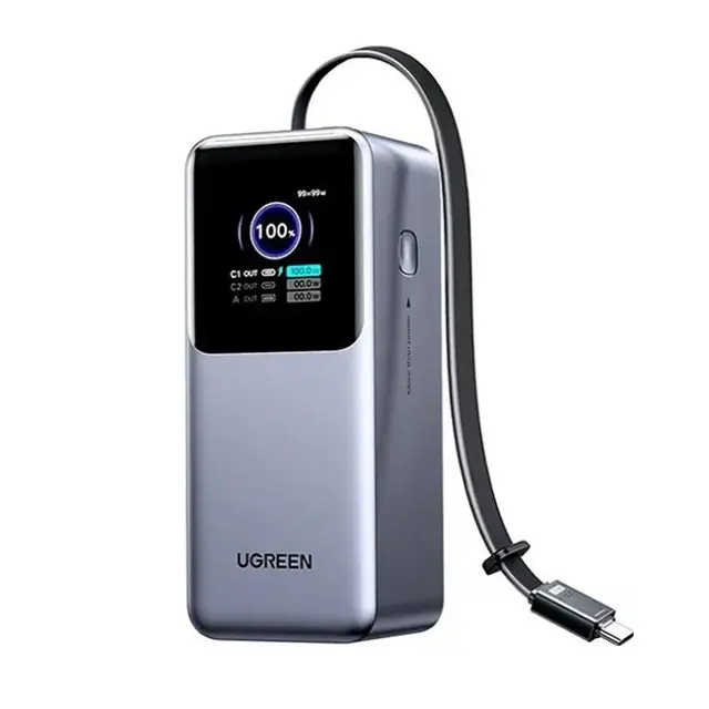 Ugreen PowerBank PB726 20000mAh 165W Gray (95670B)