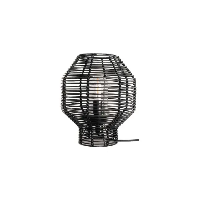 Berd 01126/TL/B/30 Φωτιστικό δαπέδου-επιτραπέζιο μαύρο