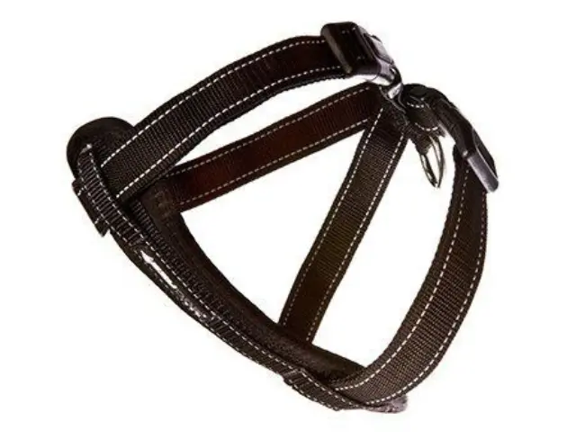 Ezydo- Harness Neoprene Black L -35Kg Walki-Car Harnes- 6050320- Pet Supplies