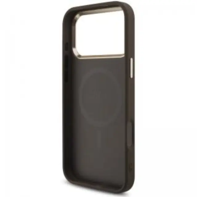Θήκη PU Guess Apple iPhone 18 Pro Max/ 17 Pro Max MagSafe Leather Diamond Triangle 4G Καφέ N71752 3