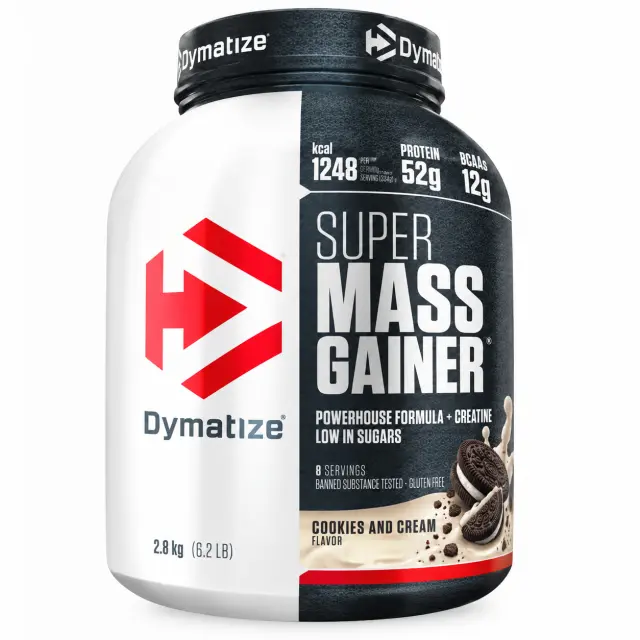 Dymatize Super Mass Gainer με Κρεατίνη Χωρίς Γλουτένη με Γεύση Cookies & Cream 2.943k