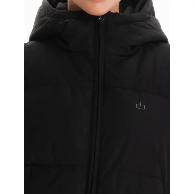 Emerson Women's Hooded Puffer Jacket (242.EW10.35-Black) - Μαύρο 3