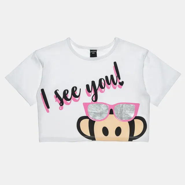 Σετ Paul Frank μπλούζα με γυαλιστερό τύπωμα και κολάν 2
