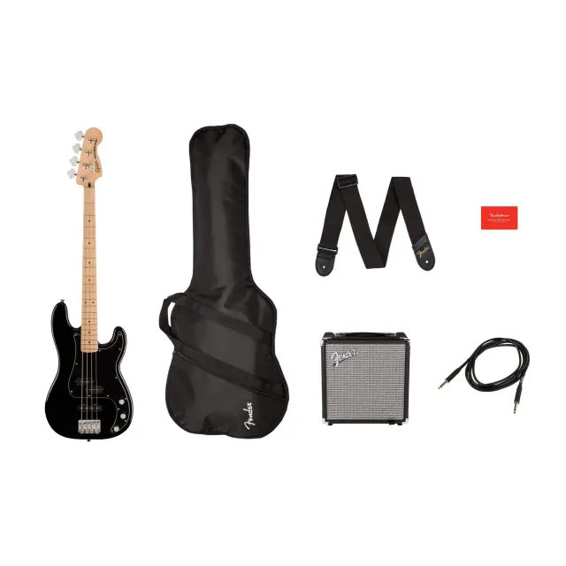 Squier Affinity Precision Πακέτο Ηλεκτρικού Μπάσου Black