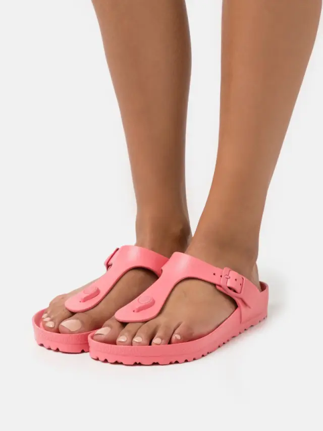 Birkenstock Σαγιονάρες Γυναικείο EVA-αδιάβροχο Ροζ BIR/EVA GIZEH 1019121 MELON - 43 2