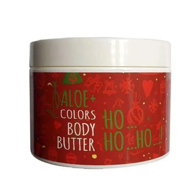 Aloe+ Colors Christmas Ho Ho Ho! Body Butter Πλούσιο Γαλάκτωμα Σώματος με Υπέροχο Χριστουγεννιάτικο Αρωμα, 200ml
