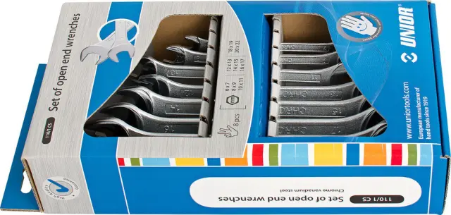 Unior Σετ 8 Γερμανικά Κλειδιά 602844