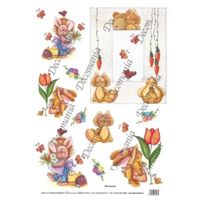Ριζόχαρτο Decomania για Decoupage 30Χ40cm