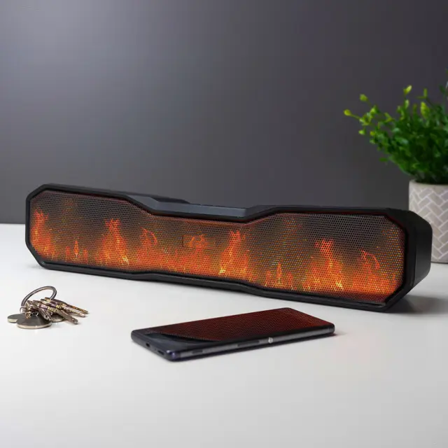 The Source/Red5 Wireless Flame Speaker / Ηχείο Bluetooth με LED εφέ φλόγας 2