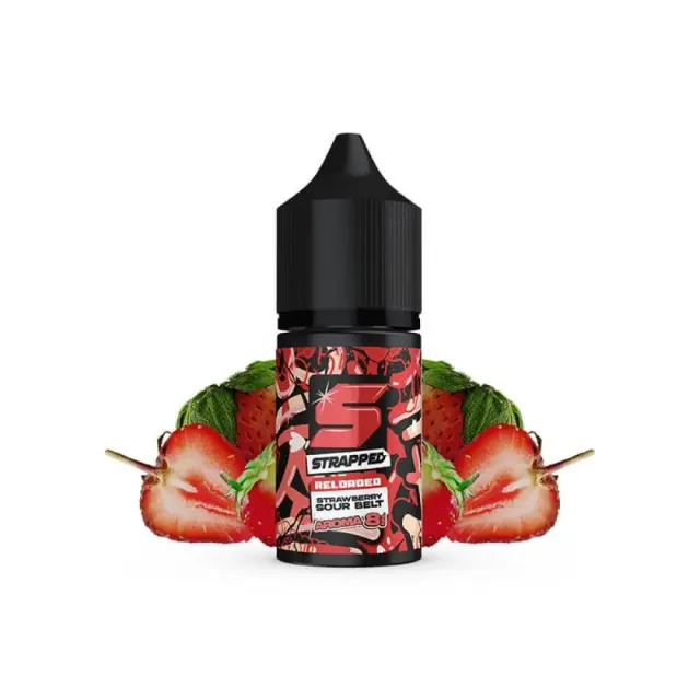 Strapped Reloaded Strawberry Sour Belt 8ml/30ml