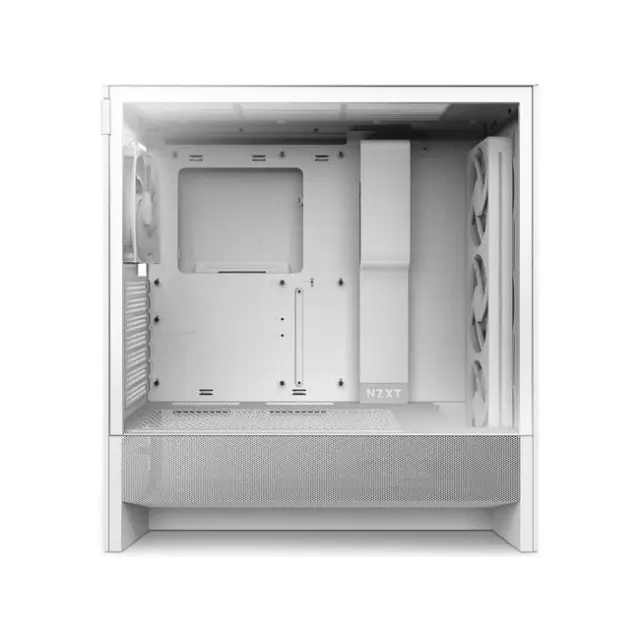 NZXT PC Case H5 Flow RGB (2024) ATX Midi Tower White (CC-H52FW-R1) 2