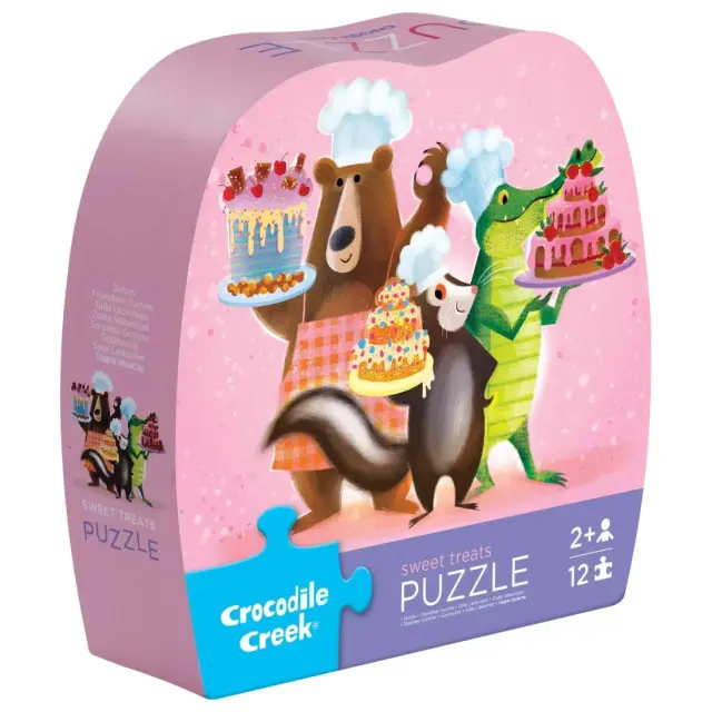 Παιδικό Παζλ Sweet Treats 12 Τεμαχίων - Crocodile Creek, 2+ Ετών