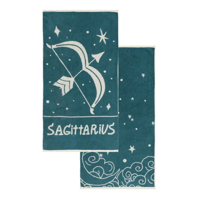 Σετ Πετσέτες Προσώπου 2 Τεμαχίων Kentia Zodiac-Sagitarius 50x90 2