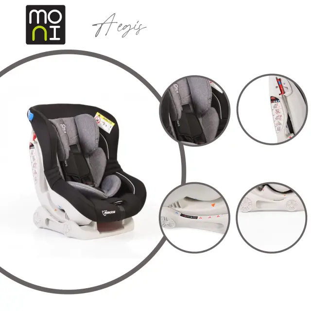 MONI - Car seat Aegis grey - 3800146238773