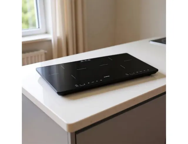 Επαγωγική Εστία Severin DK1033 με ισχύ 3400W και 2 ζώνες μαγειρέματος1033