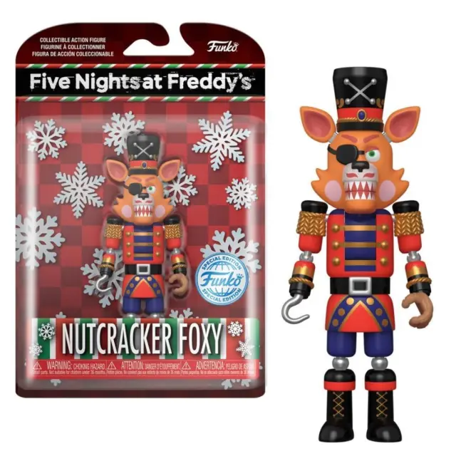 Funko FIVE NIGHTS AT FREDDYS - Foxy Nutcracker - Φιγούρα Δράσης (73362)