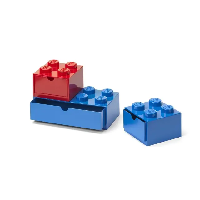 LEGO Τουβλάκια Σετ 3 Συρτάρια Οργάνωσης Γραφείου 249830
