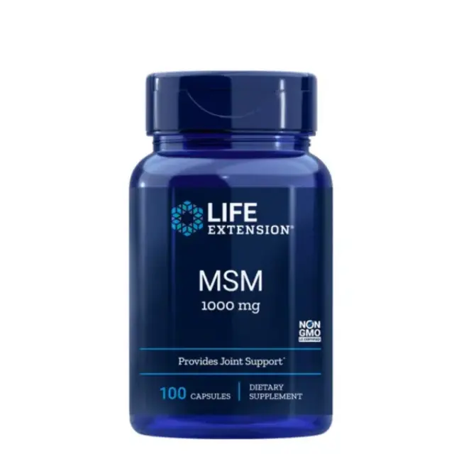 Life Extension MSM, 1000mg - 100 caps
