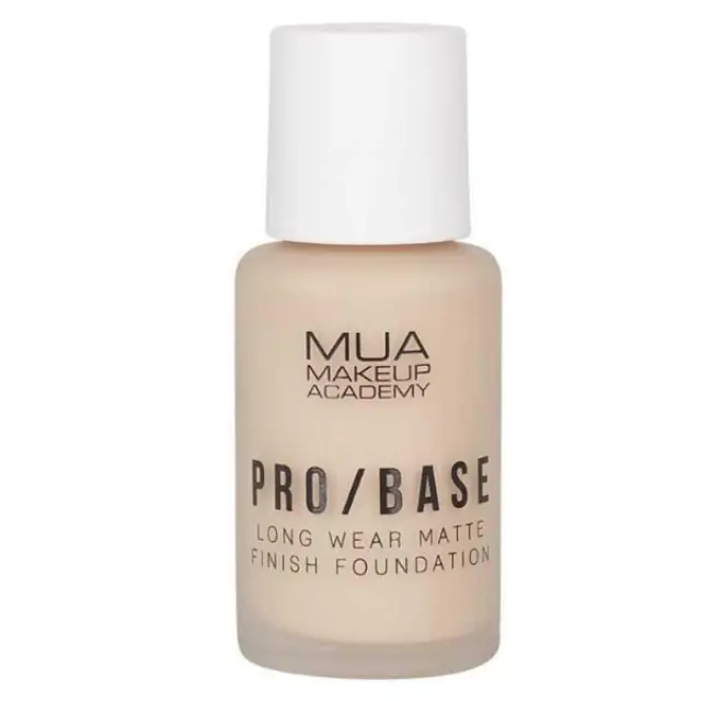 MUA Pro Base Long Wear Matte Finish Liquid Foundation 110 30ml