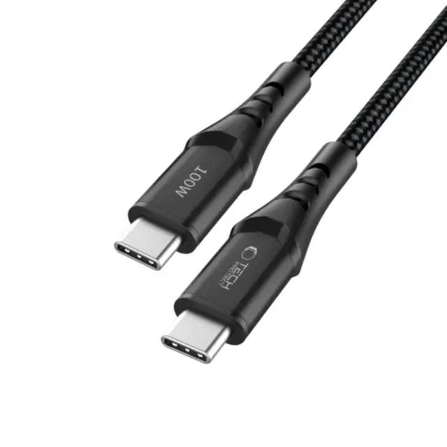 Tech-protect Ub11t Ultraboost Type-c Cable Pd 100w / Qc3.0 200cm Black 2