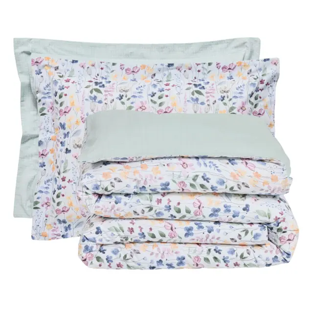Σετ Παπλωματοθήκη 220x240 Υπέρδιπλη Casual Das Home 5453 Multicolor 70% Βαμβάκι-30% Πολυέστερ 3
