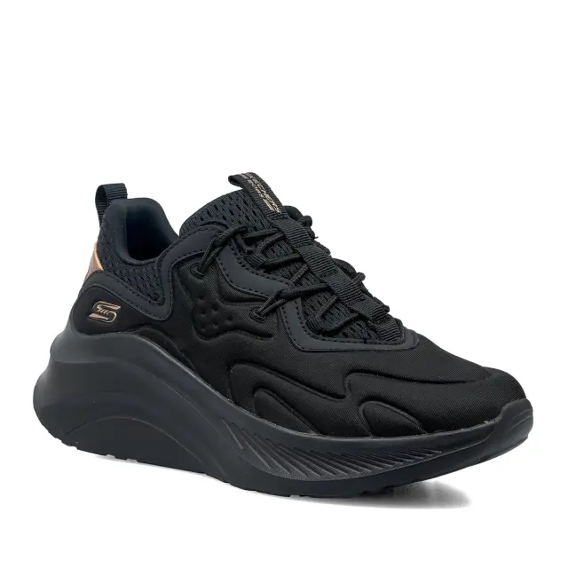 Γυναικεία Ανατομικά Sneakers Skechers 117513/BBK Μαύρα Μαύρο - 37 2
