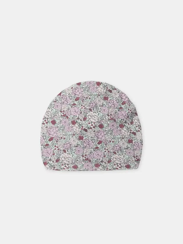 Βρεφικό Σκουφί για Κορίτσια Floral Turban ΡΟΖ 3