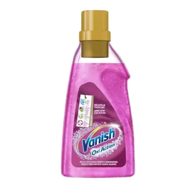 Vanish Υγρό Oxi Action 750ml Ροζ 3