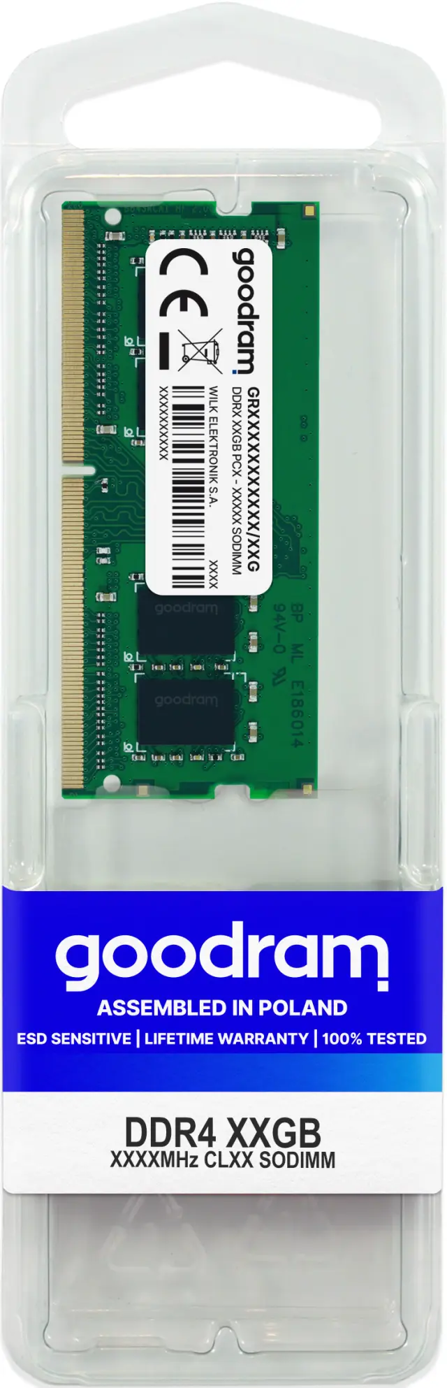 Goodram GR3200S464L22 16G memory module 16 GB 1 x 16 GB DDR4 3200 MHz