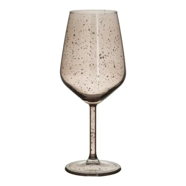 Ποτήρι Κρασιού Σετ 6 τμχ Γυάλινο 490ml Δ6.5x22cm Κολωνάτο Inart 6-60-961-0072