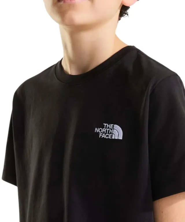 The North Face - Παιδική Κοντομάνικη Μπλούζα T-shirt NF0A8F9Z-JK3 Μαύρο - 7 ετών 3