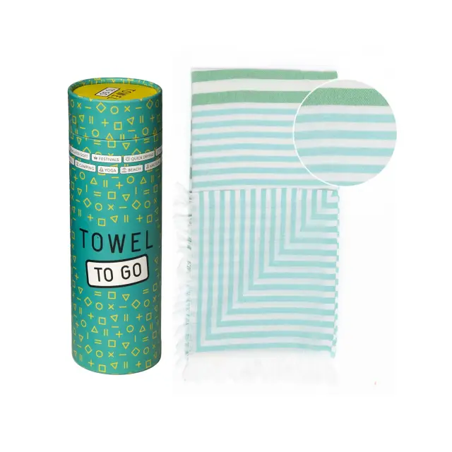 Towel To Go Bali Πετσέτα Θάλασσας - Hammam Turquoise