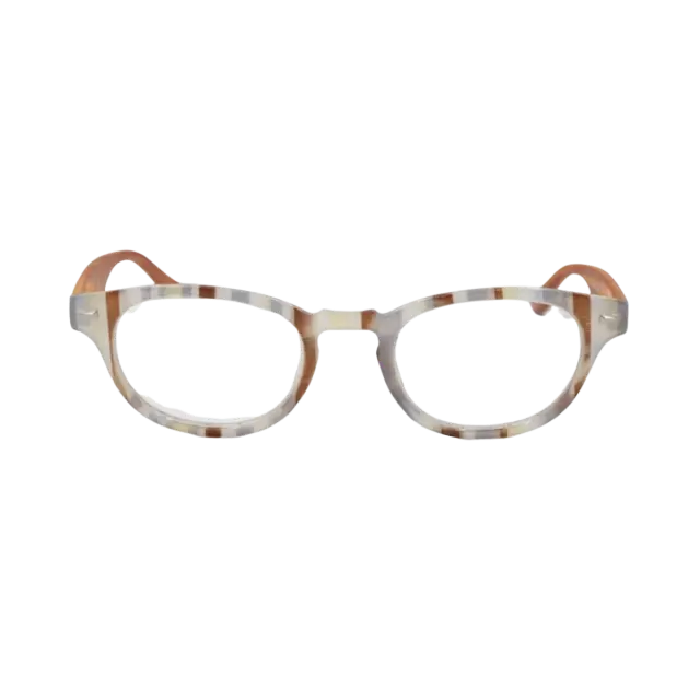 Frog Optical Γυαλιά Πρεσβυωπίας F246 Χρώμα Μπεζ Ταρταρούγα/Τύπου Ξύλινο +1.00