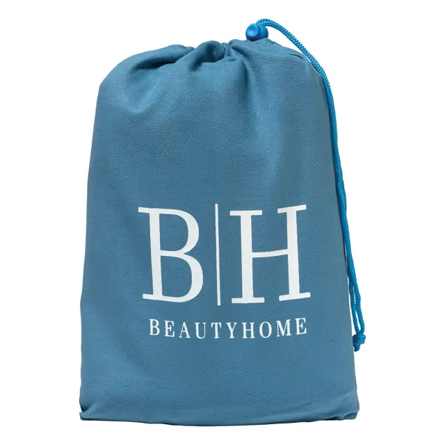 Beauty Home Μπουρνούζι εφηβικό με κουκούλα Dynamic Art 3472 Μπλε 4-6 ετών 2