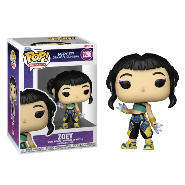 Funko POP! Animation KPop Demon Hunters – Zoey #2256 Vinyl Figure Συλλεκτική Φιγούρα 3